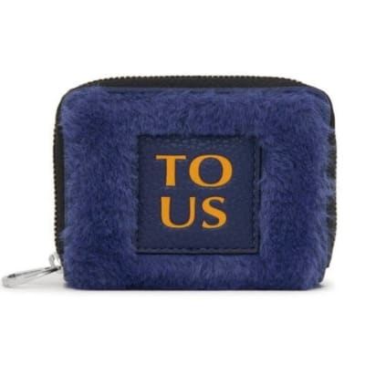 Monedero Tous Empire Felpudo Morado1