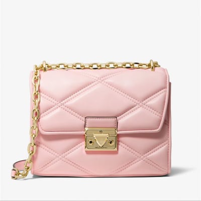 Cartera Michael Kors Crossbody Serena Rosado1
