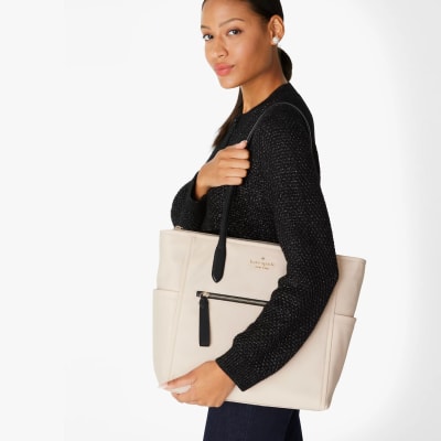 Bolso Tote Kate Spade Chelsea Beige1