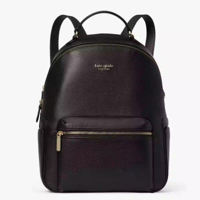 Mochila Kate Spade Mediana Cuero Negro1