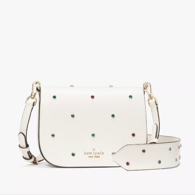 Cartera Kate Spade Madison Cuero Ovalada Blanca Circones colores1