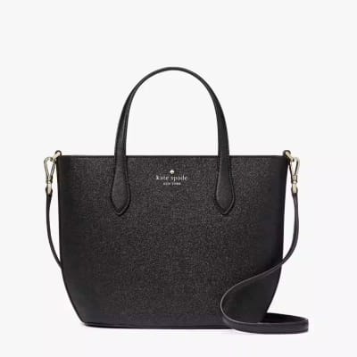 Cartera Kate Spade Satchel Glitter negro1