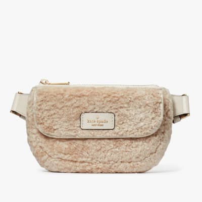 Banano Kate Spade Rosie peludo beige1