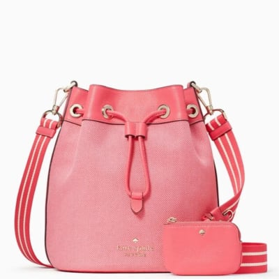 Cartera Kate Spade Bombonera Rosie con monedero Coral1