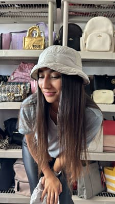 Gorro Bimba y Lola impermeable gris talla S1