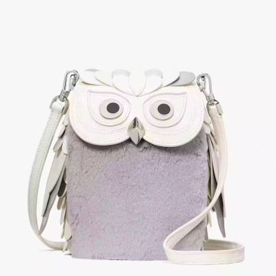 Cartera Kate Spade Crossbody de Buho color gris1