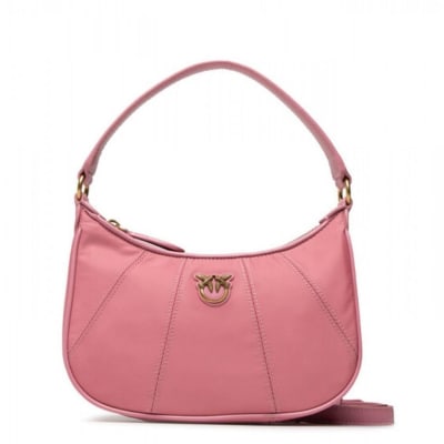Cartera Pinko Shoulder Bag bote genero rosado1