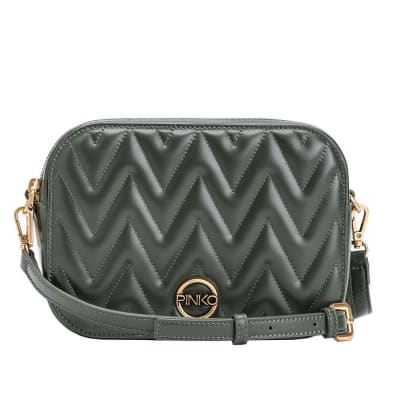 Cartera Pinko Dottore camara bag verde1