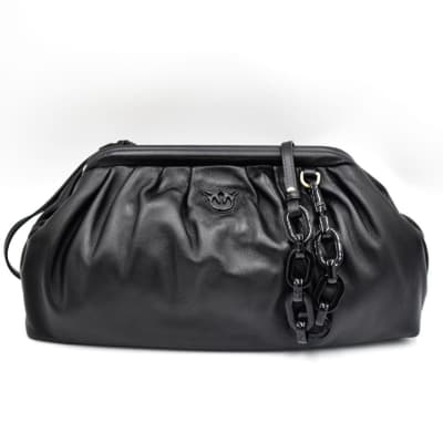 Cartera Pinko Baguette negro grande1