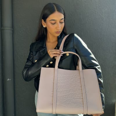 Bolso Bimba y Lola tote shopper L palo rosa1