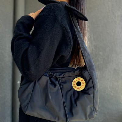 Cartera Bimba y Lola Hobo S nylon negro1