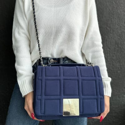 Cartera Purificacion Garcia Crossbody Azul1