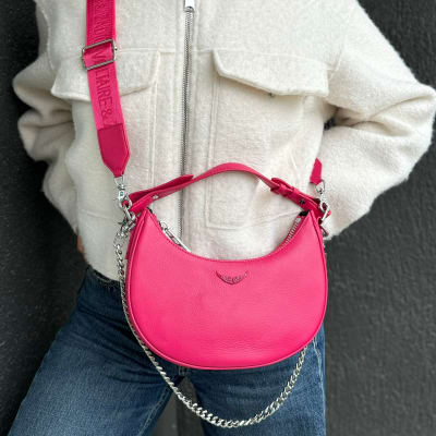 Cartera Zadig Et voltaire Moonrock Cuero Fucsia1