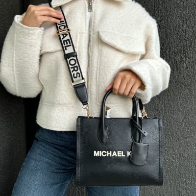 Cartera Michael Kors Crossbody Mirella S Negro1