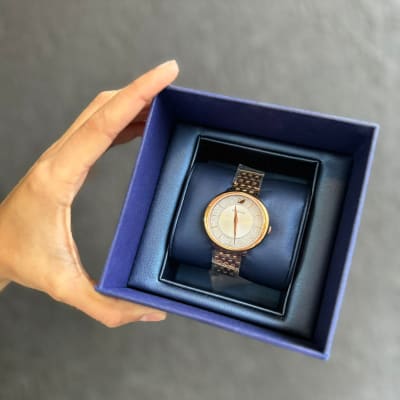 Reloj Mujer Swarovski Fondo Cristalino Rosegold1