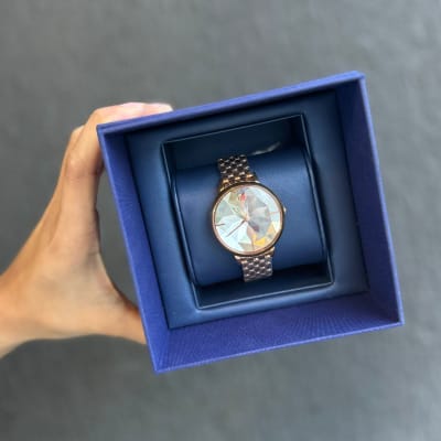 Reloj  Mujer Swarovsi de Cristales Rosegold1