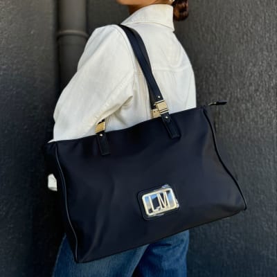 Bolso Love Moschino Tote Nylon Negro1