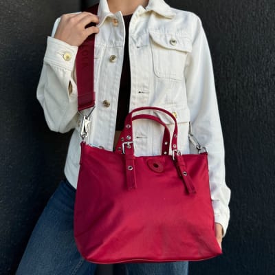 Cartera Bimba y Lola Crossbody Shopper M rojo oscuro1