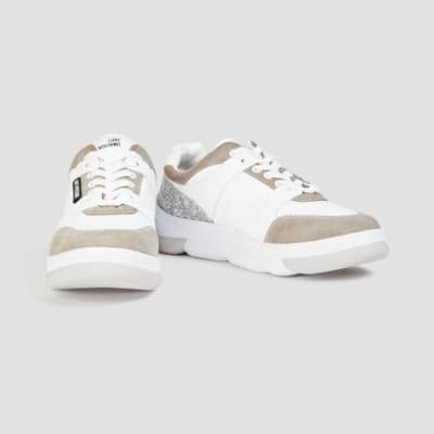 Zapatillas Love Moschino Cuero blanco1