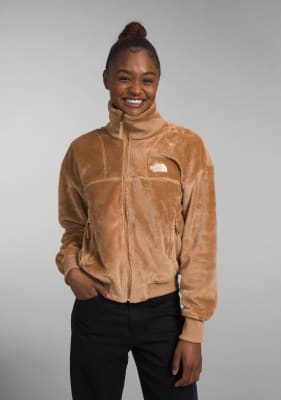 Poleron Mujer The North Face Con cierre Camel1
