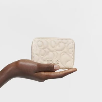 Billetera Tous Alcolchado Blanco