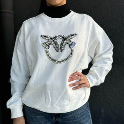 Poleron Pinko Logo Sinsajo Blanco2