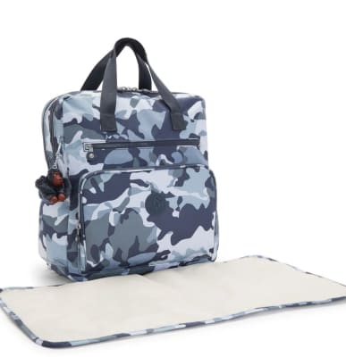 Mochila Maternal Audrie Militar Azul1