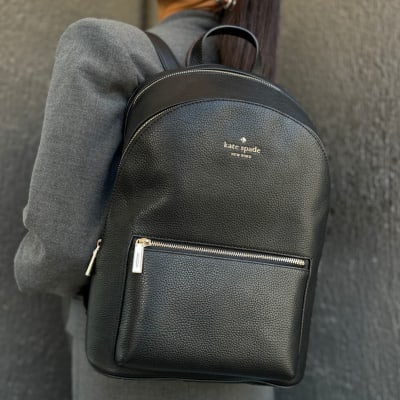 Mochila Kate Spade Grande Cuero Negro1