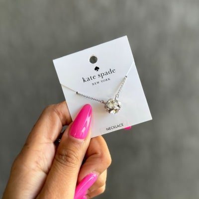 Collar Kate Spade Circon Transparente