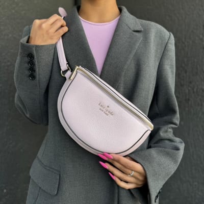 Banano Kate Spade Cuero Rosado1