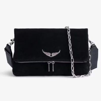 Cartera Zadig et Voltaire Rocky Suede Negro1