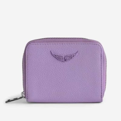 Billetera Zadig et Voltaire Cuero lila1