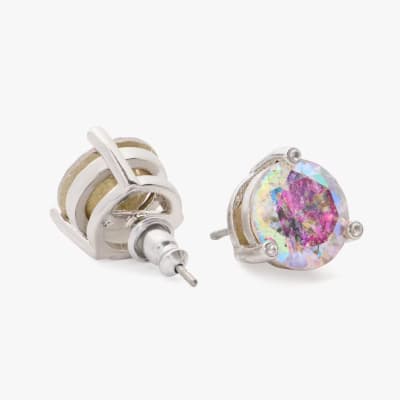 Aros Kate Spade Circon Plateados Tornasol1