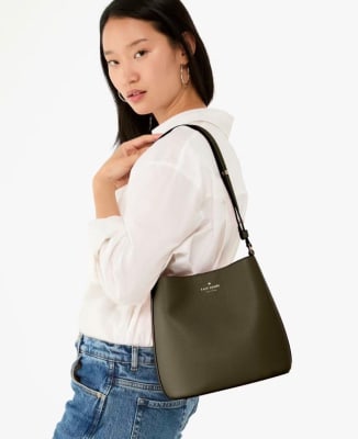 Cartera Kate Spade Bombonera Julia Cuero Verde Musgo1