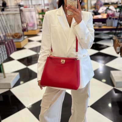 Cartera Kate Spade Phoebe Cuero Rojo1