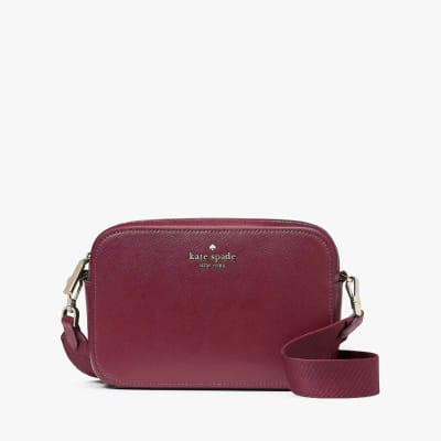 Cartera Kate Spade Madison Cuadrada Cuero Cherry1