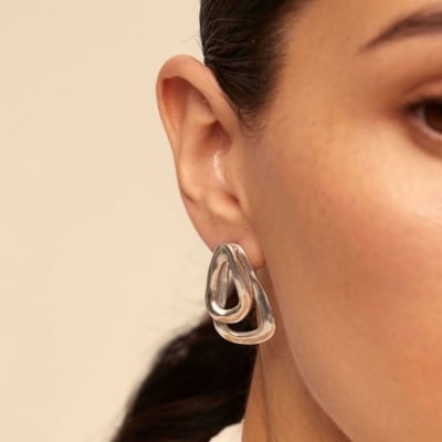 Aros Uno de 50 plateados 2 ovalos grandes1