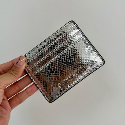 Tarjetero Michael Kors Plateado pequeño1