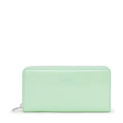 Billetera Tous Rectangular Verde agua