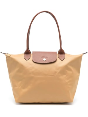 Cartera Longchamp Le Pliage M Beige1