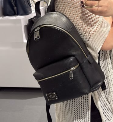 Mochila Marc Jacobs Grande Nueva coleccion cuero negra