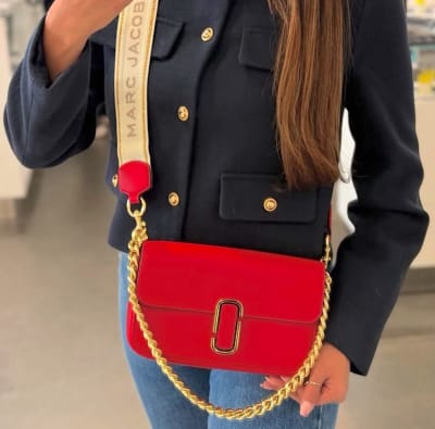 Cartera Marc Jacobs The shoulderbag Roja