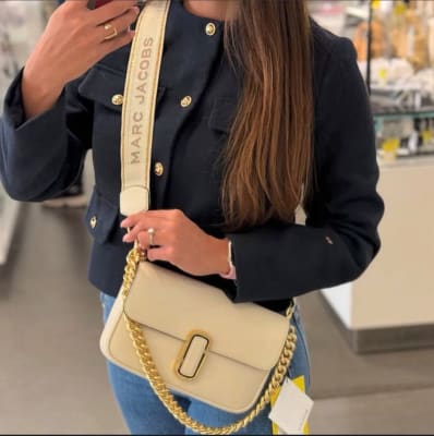 Cartera Marc Jacobs The shoulderbag Crema