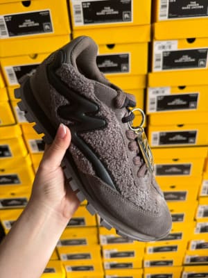 Zapatillas Marc Jacobs THE JOGGER Peludas Gris