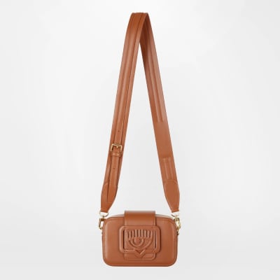 Cartera Chiara Ferragni EyeLike Camera Bag Camel1