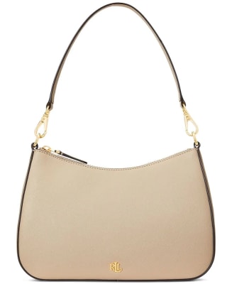 Cartera Polo Ralph Lauren Crossbody Beige