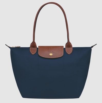 Cartera Longchamp Le Pliage M Azul Marino1