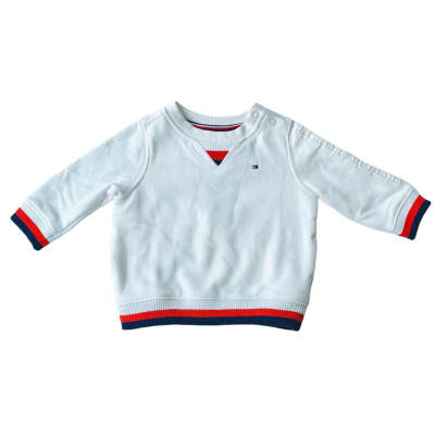 Poleron Tommy Hilfiger Kids blanco1