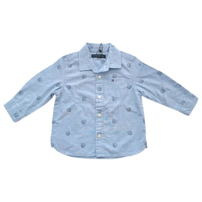Camisa Tommy Hilfiger Kids Bulldogs celeste1