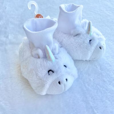 Pantuflas Carter's unicornio1
